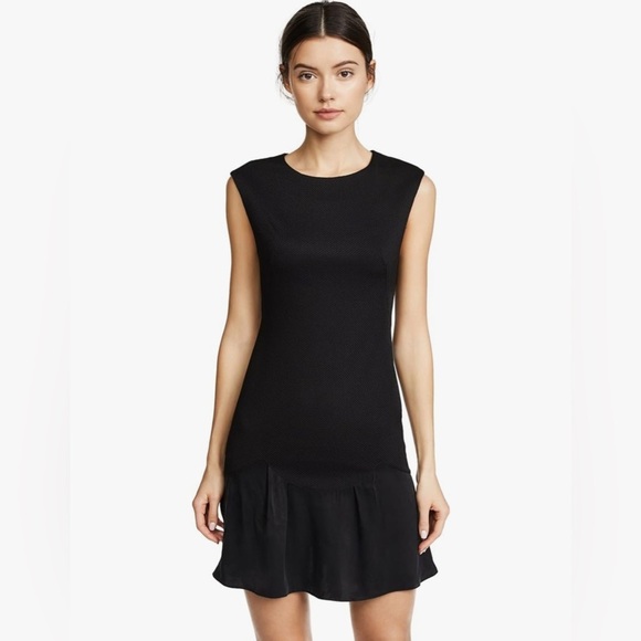 Rebecca Taylor Dresses & Skirts - REBECCA TAYLOR Stacy Fit-&-Flare Flounce Black Dress. size 6 women’s work or fun